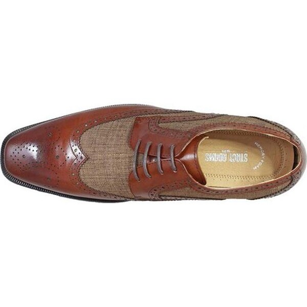 stacy adams men's kemper wingtip oxfords