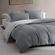preview thumbnail 6 of 14, Calvin Klein Contrast Weave Reversible Duvet Cover Set