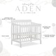 preview thumbnail 6 of 6, Dream On Me Aden Convertible 4-in-1 Mini Crib
