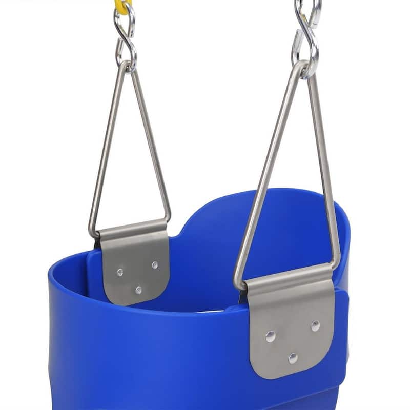 Toddler Swing High Bucket Seat for Infant Backyard Outdoor Activity - N/A