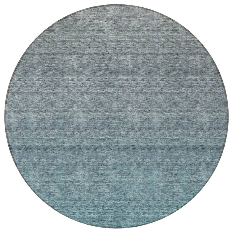 HomeRoots Ombre Transitional Rectangle Outdoor Rug