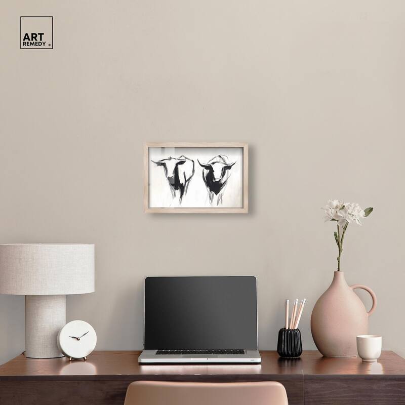 Bovine I Shadowbox by Art Remedy