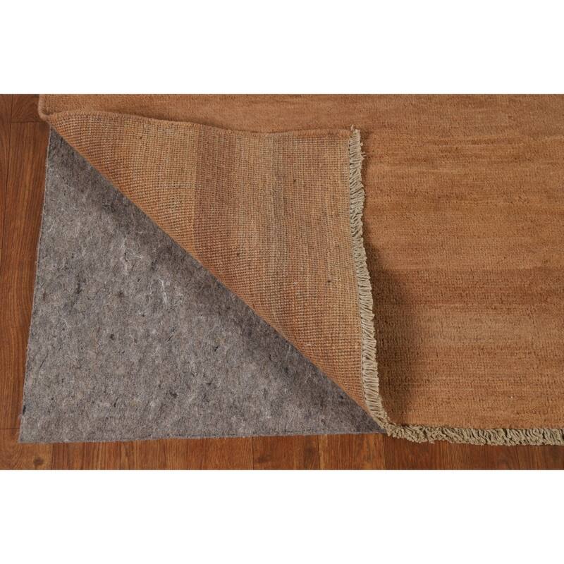 Modern Gabbeh Oriental Area Rug Hand-Knotted Wool Carpet - 6'8" x 9'5"