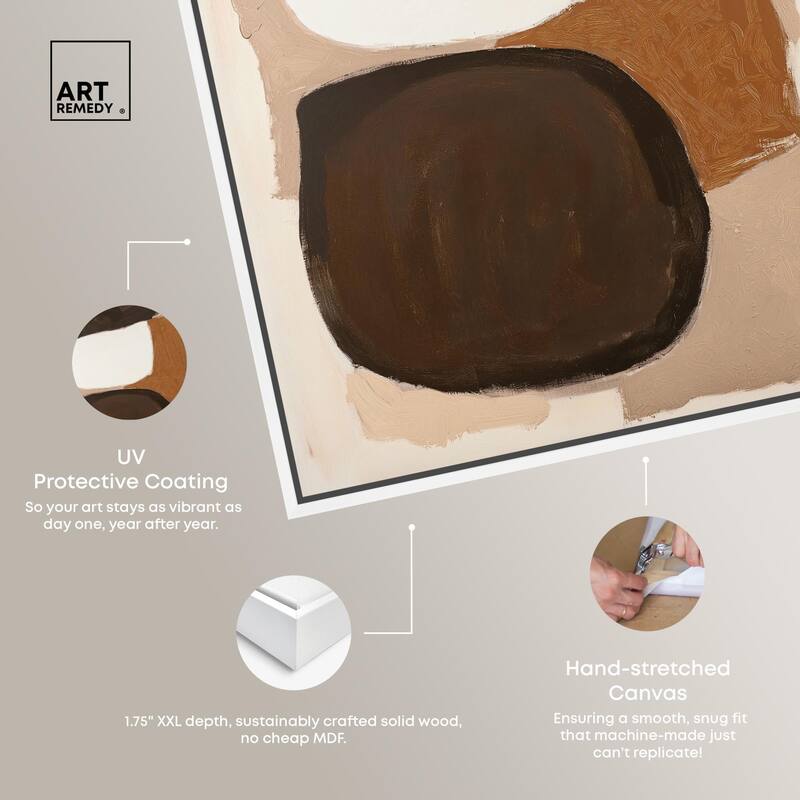 Asymmetrical Balance II Canvas by Art Remedy