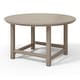 preview thumbnail 173 of 180, Polytrends Laguna Kids Outdoor 38" Round Poly Dining Table for Children