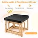 preview thumbnail 8 of 8, Gymax Wooden Sand & Water Tables Outdoor Sensory Tables w/ Protective