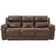 preview thumbnail 3 of 7, Edmar Power Recliner Sofa with Adjustable Headrest - 88"W x 39"D x 40"H