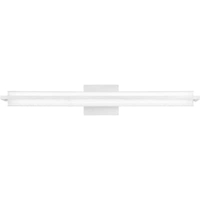 Rosalie LED Bathroom Vanity Light in Brushed Aluminum