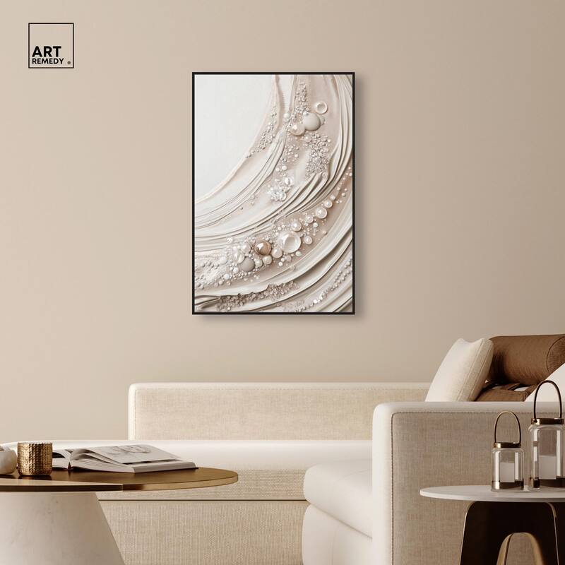 Chromatic Concretions II Canvas by Art Remedy