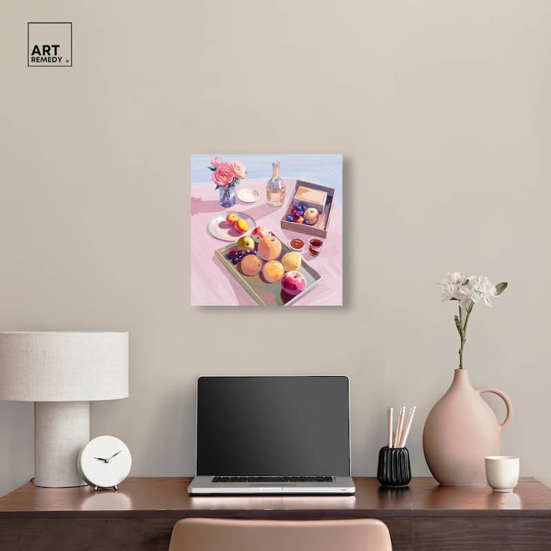 Fresh Fruits Canvas by Art Remedy, Gallery Wrapped