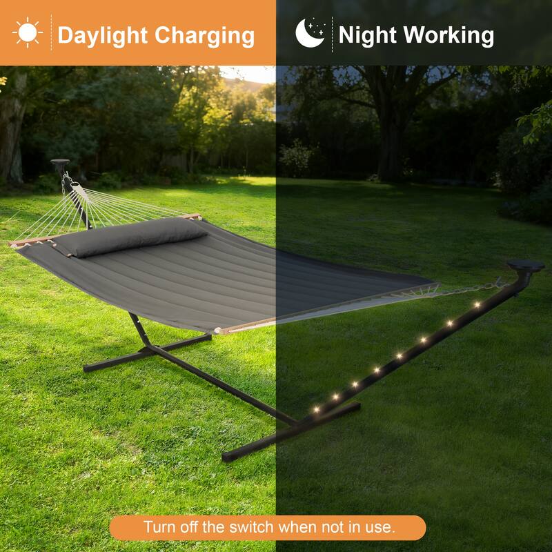 12 ft. Hammock with Stand - 149.6*55.1*45.3