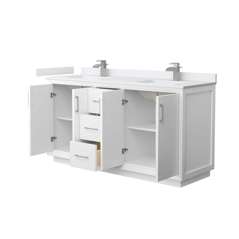 Wyndham Collection WCF414166D-VCA-UNSMXX Strada 66" Free Standing