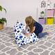 Option Canvas Bubbles Blue and White