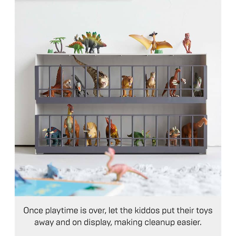 Yamazaki Home Toy Display Case, ABS Plastic - L 5.71 x W 17.72 x H 10.44 inches