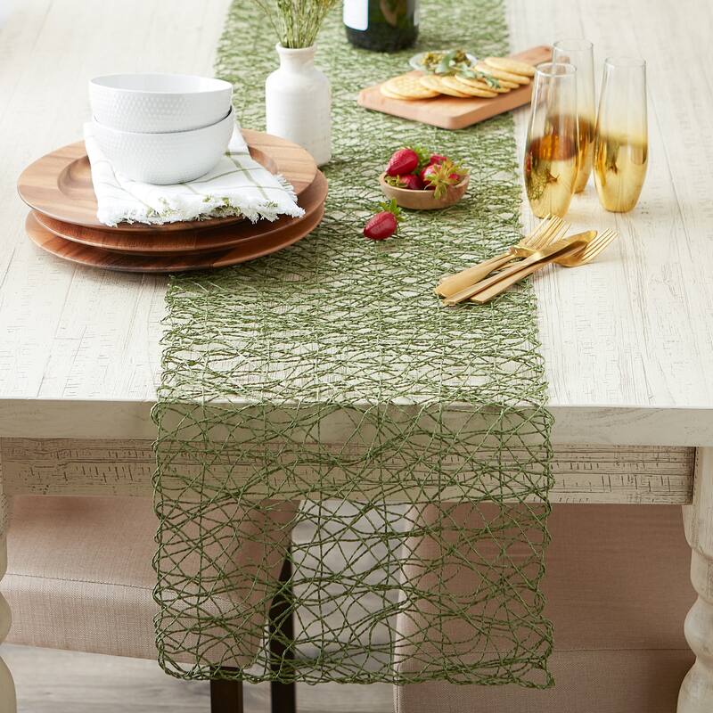 DII Woven Paper Table Runner