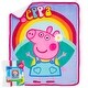 preview thumbnail 1 of 4, Hasbro Peppa Pig Flower Power Silk Touch Sherpa Throw Blanket 40x50 - Flower Power