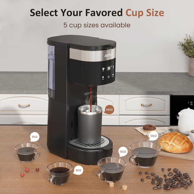 Smart Coffee Maker With Touch Controls