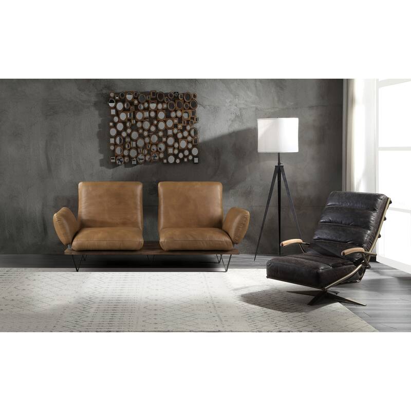 Thurston Nutmeg Swivel Sofa