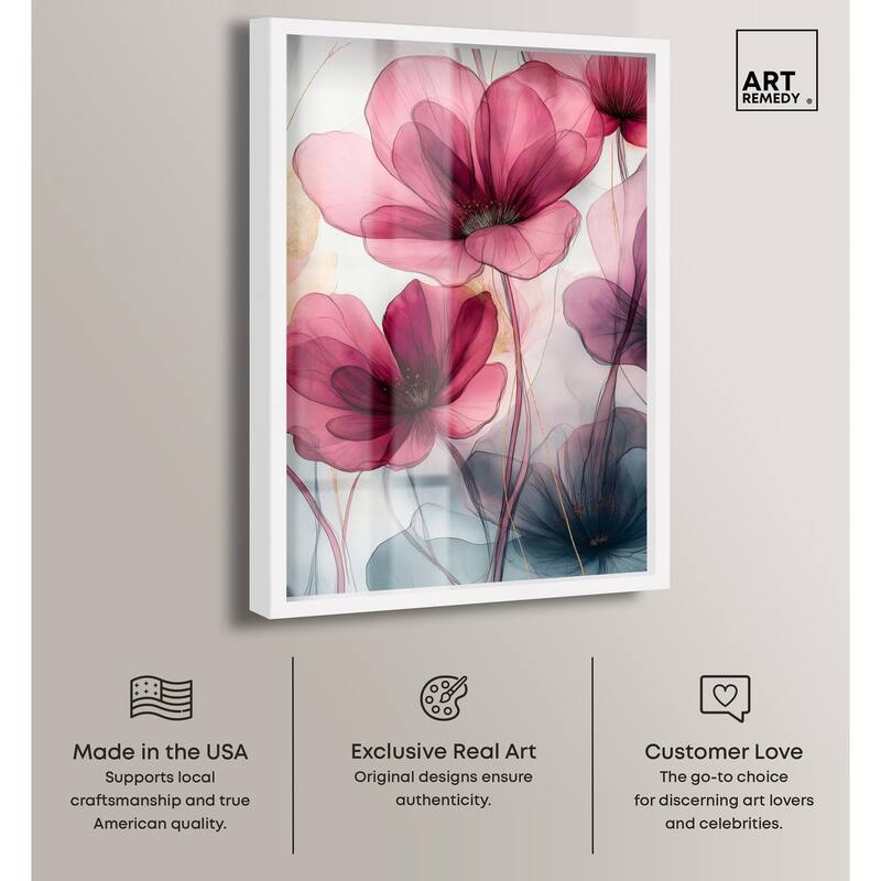 Filigree Flora II Shadowbox by Art Remedy