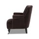 preview thumbnail 4 of 30, Eloise 30" Transitional Velvet Pleated Sock Arm Accent Chair