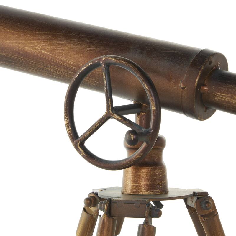 Metal Telescope - Brass - Roche River Decor