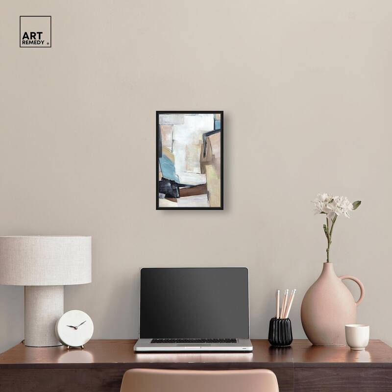 Joy Filled Shapes Canvas by Art Remedy