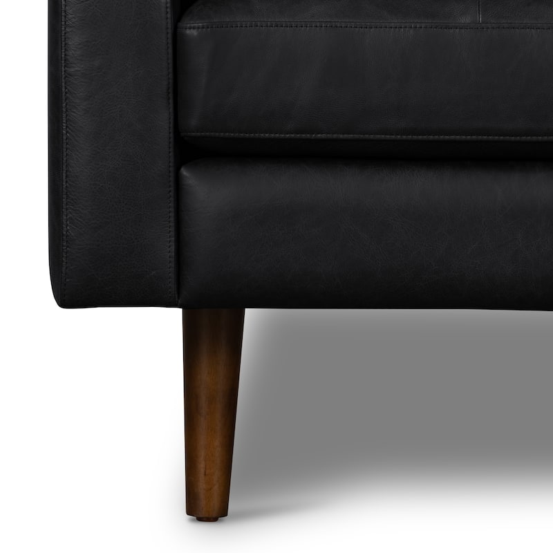 Poly and Bark Napa Lounge Chair - Genuine Italian Leather