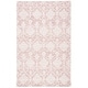 preview thumbnail 52 of 83, SAFAVIEH Handmade Metro Mizka French Country Wool Rug 5' x 8' - Pink/Ivory - Rectangle
