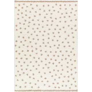 Livabliss Birmingham Whimsical Dots Plush Area Rug