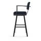 preview thumbnail 49 of 80, Amisco Akers Swivel Bar Stool