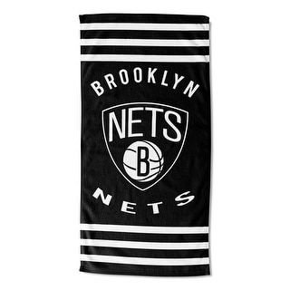 NBA 620 Nets Stripes Beach Towel - 30x60 - Bed Bath & Beyond - 33579626