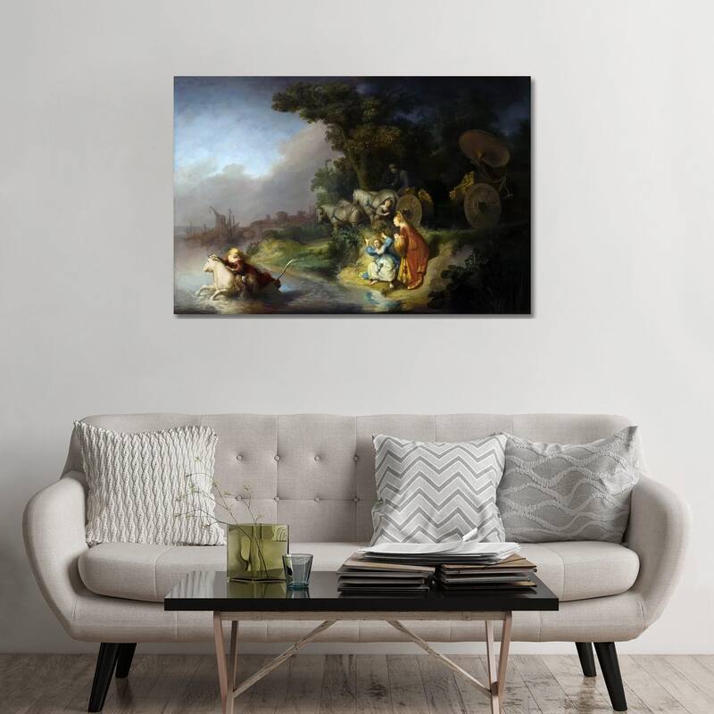 iCanvas "Abduction of Europa" by Rembrandt van Rijn Canvas Print - 32x48x1.5
