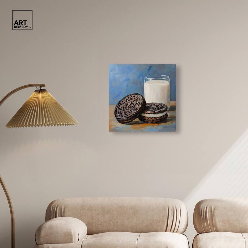 Ode to the Oreo Canvas by Art Remedy, Gallery Wrapped
