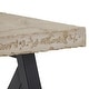 preview thumbnail 31 of 35, Bryson Rustic X-Base End Table with Shelf by iNSPIRE Q Classic