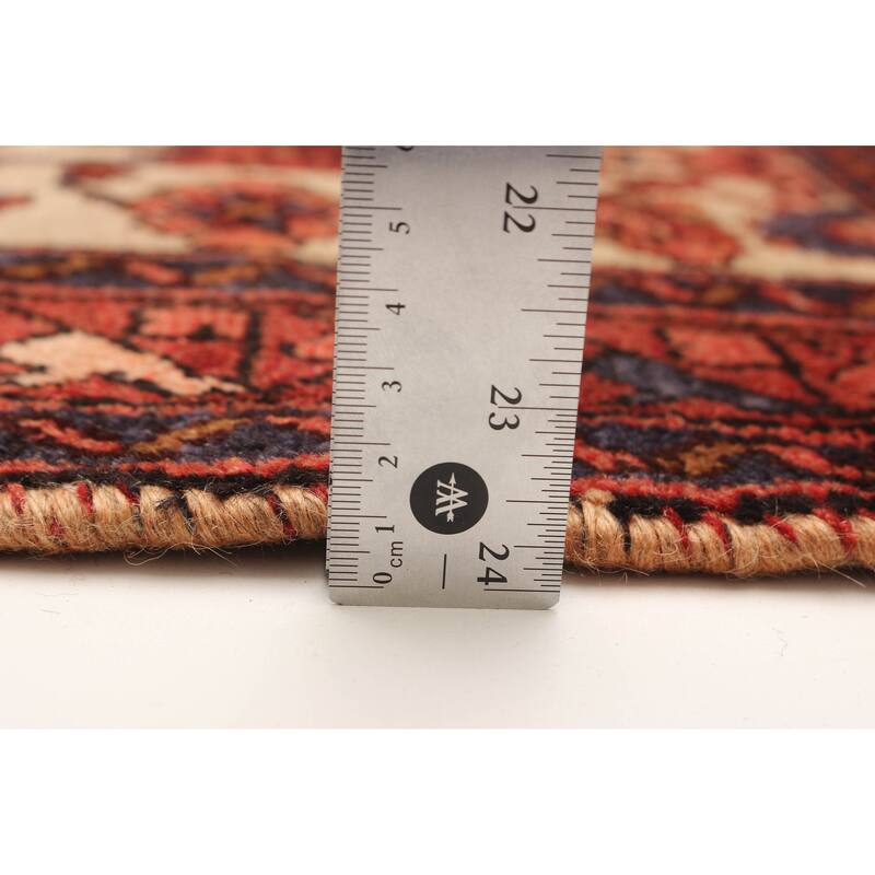 ECARPETGALLERY Hand-knotted Andelz Red Wool Rug - 3' 10" x 6' 3"