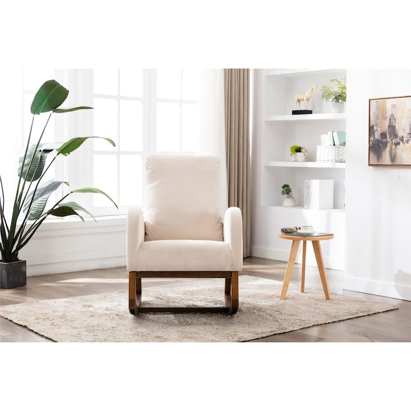 Modern Fabric Rocking Chair