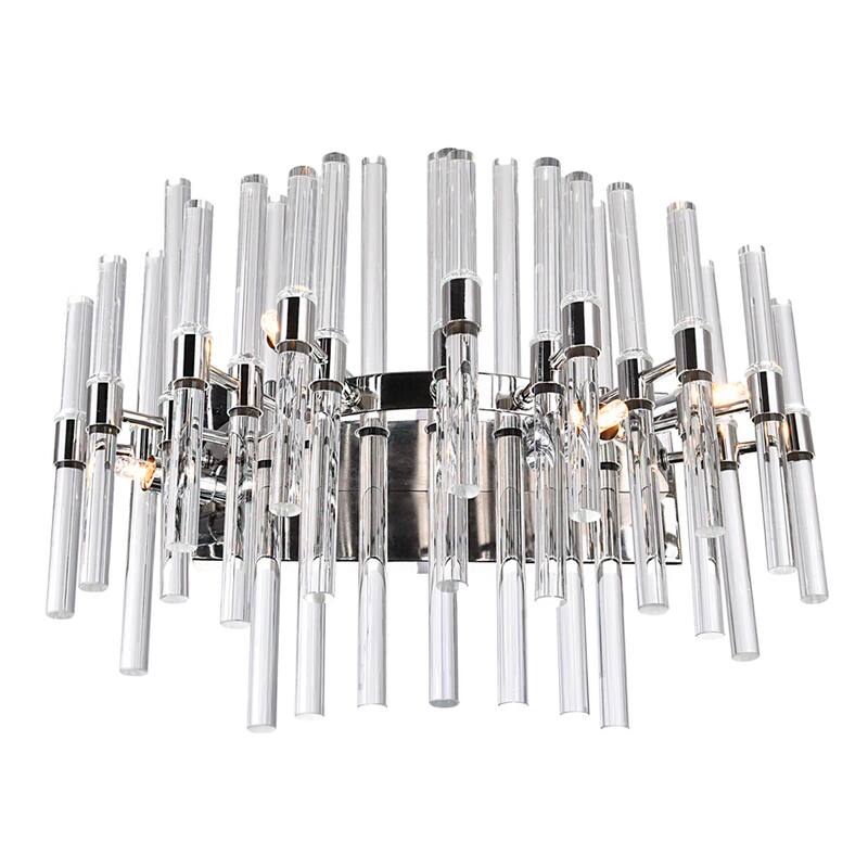 Miroir 4 Light Vanity Light With Polished Nickel Finish - Polished Nickel