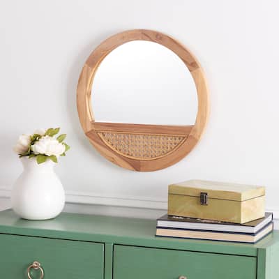 SAFAVIEH Padma 18" Mirror - 18" W x 1" D x 18" H