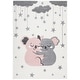 preview thumbnail 43 of 50, SAFAVIEH Carousel Kids Iana Koala Hug Rug 4' x 6' - Ivory/Pink - Rectangle