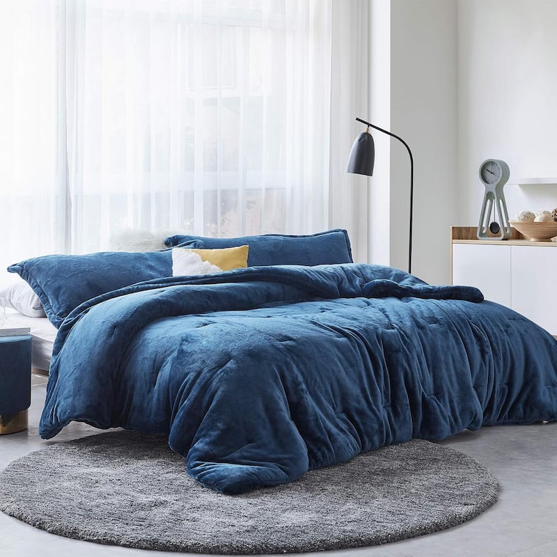 Me Sooo Comfy - Coma Inducer® Oversized Comforter Set - Nightfall Navy - King