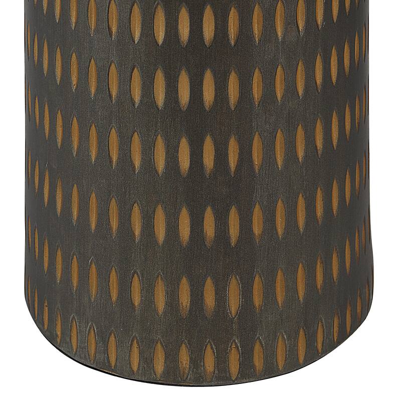 Crake 66.5" Height Floor Lamp, Brown - 14 x 14 x 66.5"