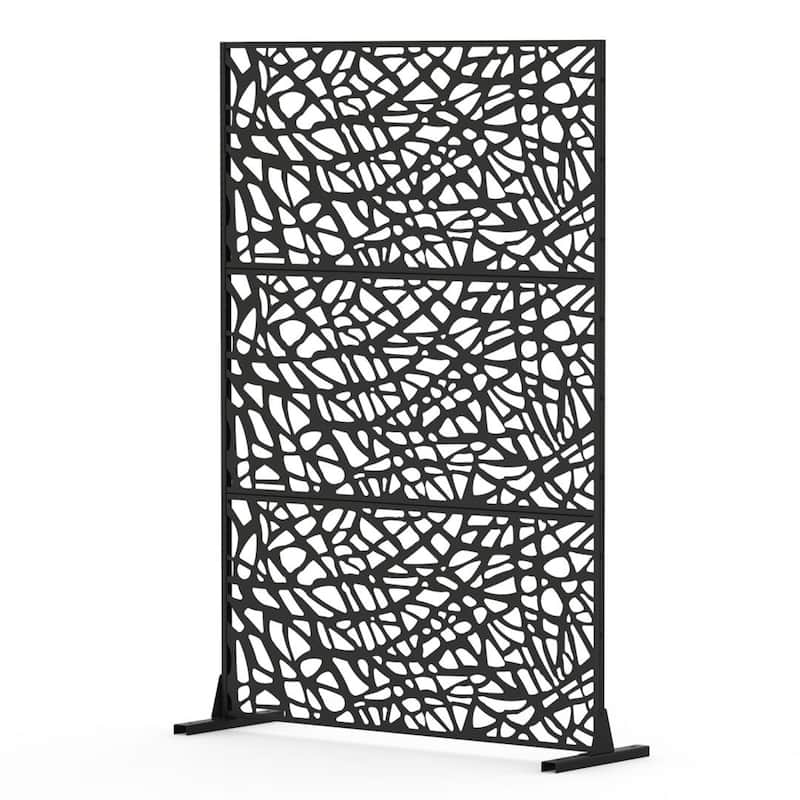Metal Privacy Screens and Panels with Free Standing Freestanding ...