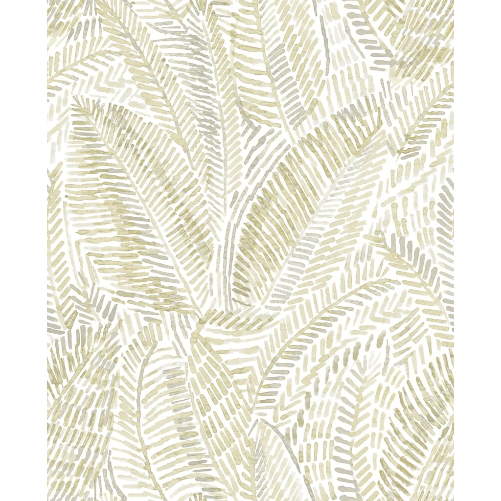 A-Street Prints Fildia Honey Botanical Wallpaper
