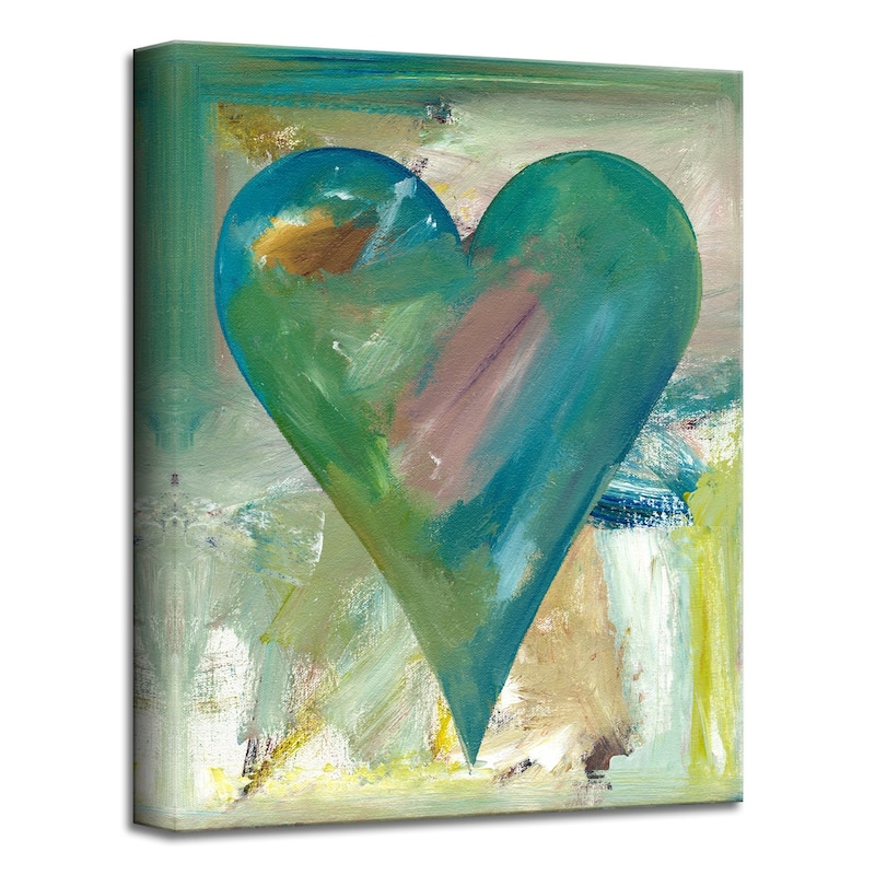'Meme Darilyn' Heartwork Wrapped Canvas Wall Art