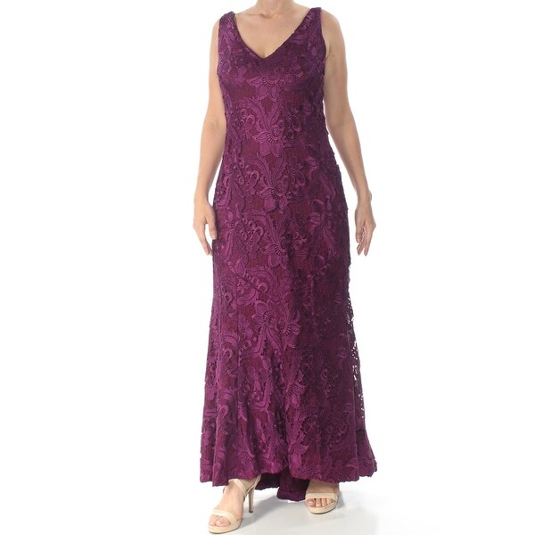 ralph lauren purple dress