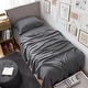 preview thumbnail 2 of 2, Dark Sky Reserve® - Portugal Made 100% Linen Sheet Set - Charcoal Gray