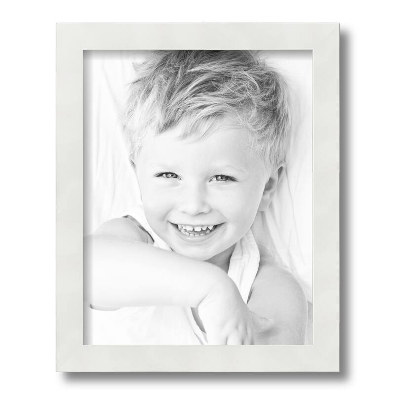 ArtToFrames Metro Modern 11x14 Inch Picture Frame, 1.25 Inch MDF Poster Frame Available in Multiple Colors (FRBW26-11x14)