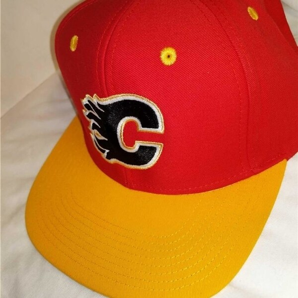 calgary flames retro hat