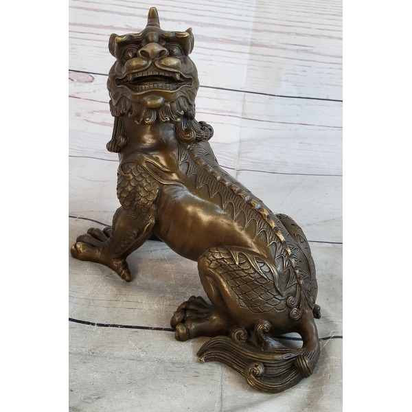 Vintage Japanese Chinese Asian Foo Dog Shishi Temple Guardian