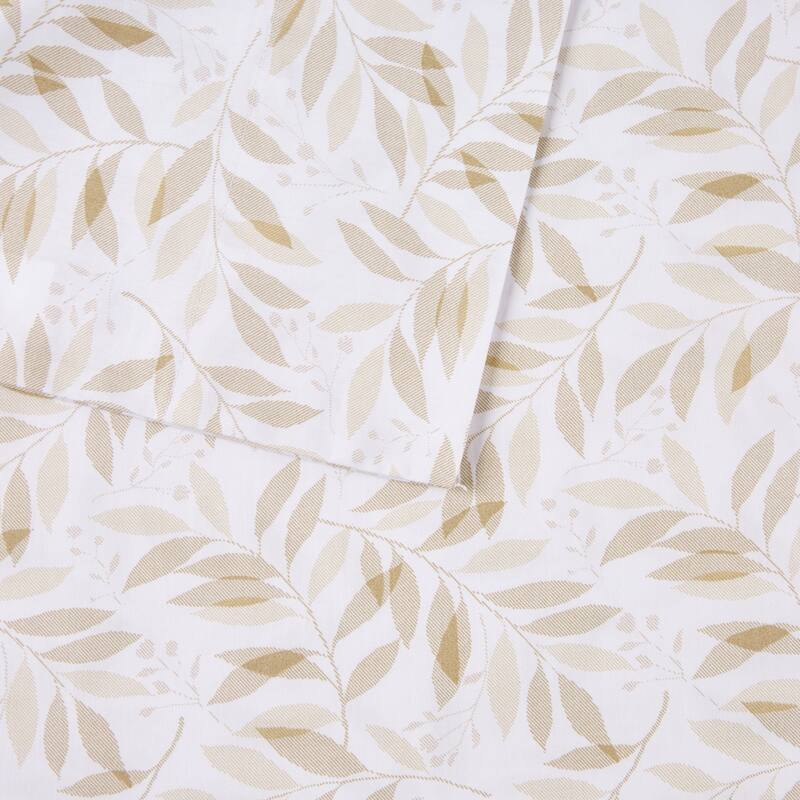 Madison Park Essentials 200 Thread Count Printed Cotton Sheet Set